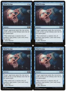 MTG Mind Sculpt x4 Magic 2015 M15 Common NM/LP Playset - Bild 1 von 1