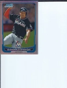 Giancarlo Stanton 2012 Bowman Chrome Refractor - Picture 1 of 1