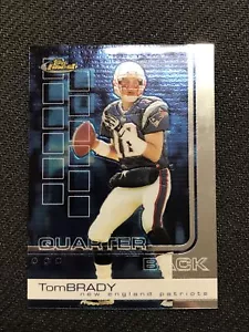 🔥TOM BRADY 2002 TOPPS FINEST #50🔥PATRIOTS! BUCCANEERS! (B) - Picture 1 of 3