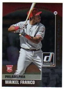2015 Donruss Donruss Preferred Bronze Grand Stand #11 Maikel Franco Phillies