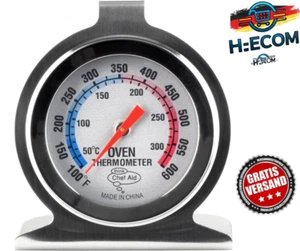 Edelstahl Backofen-Thermometer – Für Gas, Elektro, Umluft & Heißluftfritteuse - Bild 1 von 8