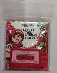 The Superscope Story Teller ~ Little Red Riding Hood (1973) Cassette + Book - Picture 1 of 14