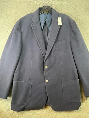 Blazer Brooks Brothers Para Hombre Extra Grande Azul Regent Abrigo Deportivo Sin Estructura Nuevo Con Etiquetas Foto 1 de 4