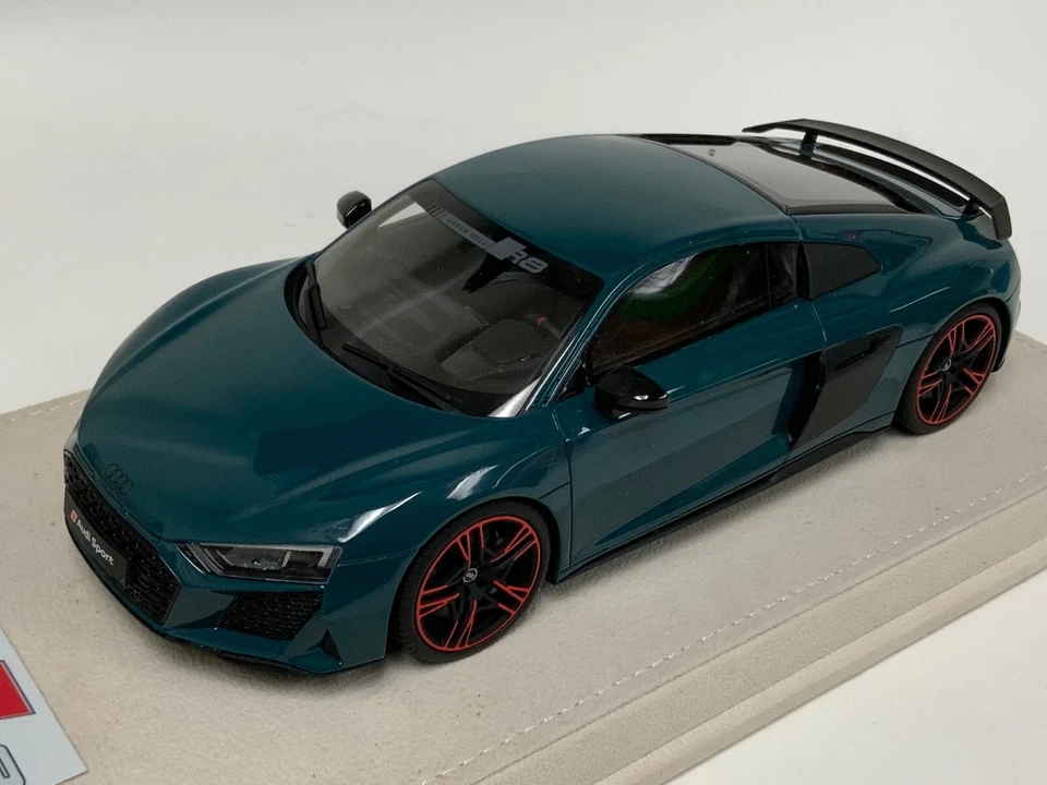 1/18 GT Spirit Audi R8 de 2019 en verde Timoa GT863 base gamuza AB137 Foto 1 de 4