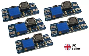 5x MT3608 : 2A DC-DC Step Up 2-24V : Adjustable Converter Boost Module - Picture 1 of 5