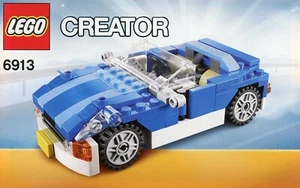 Retired LEGO Creator 3-in-1. #6913 - Blue Roadster. Instruction Manuals 1 & 2. - Picture 1 of 2