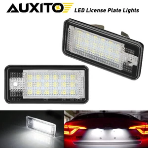2X AUXITO License LED Plate Light 6000K White Lamp Fit For Audi A8 / S8 D3 (4E) - Picture 1 of 14