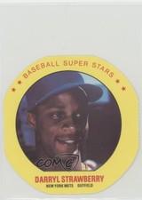 1987 Super Stars Discs Darryl Strawberry #1