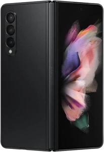 Samsung Galaxy Z Fold3 - 256 GB - Black (AT&T) | Android Smartphone | Very Good - Picture 1 of 8