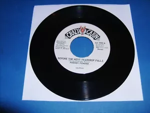FREDDY FENDER ""BEFORE THE NEXT TEARDROP FÄLLT"" CRAZY CAJUN NM - TEX MEX 45 U/MIN - Bild 1 von 2