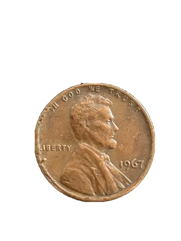 1967 lincoln penny no mint mark Cover