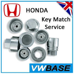 per PRODUTTORE DI APPARECCHIATURE ORIGINALI HONDA blocco ruote di ricambio chiave match servizio di bloccaggio dado bullone ABBINATO - Foto 1 di 20