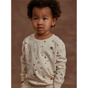 NWT RYLEE CRU sweatshirt cotton splatter 8-9y - Picture 1 of 5