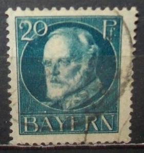 N°264K STAMP DEUTSCHES REICH BAYERN CANCELED Aus - Picture 1 of 1