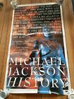 Michael Jackson HIStory LARGE Original Promo Retail Poster 49x30