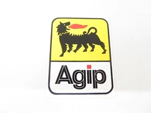 AUTOCOLLANT / STICKER - Vintage - AGIP - HUILE - CARBURANT - GAS / OIL - - Picture 1 of 4