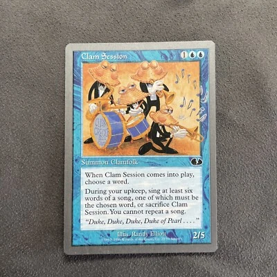 Magic the Gathering Clam Session Unglued - Image 1 of 3