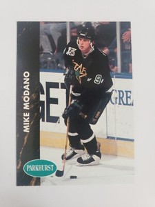 1991-92 Mike Modano Parkhurst Hockey Minnesota North Stars Dallas Stars