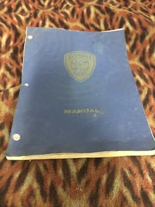 Glendale Polizei Handbuch 70er Jahre Oldtimer Polizei Motorrad Offizier - Bild 1 von 20