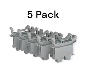 Pack of 5 UK2.5B- Rail Terminal Block Screw Clamp Terminal IEC 947-7-1690V 32A - Picture 1 of 5