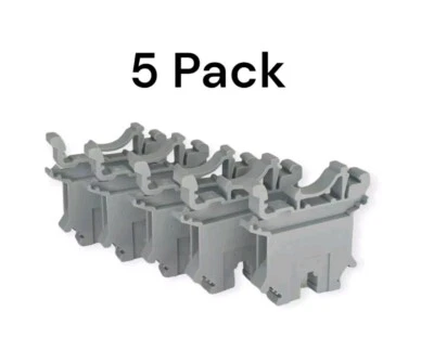 Pack of 5 UK2.5B- Rail Terminal Block Screw Clamp Terminal IEC 947-7-1690V 32A  - Image 1 of 4