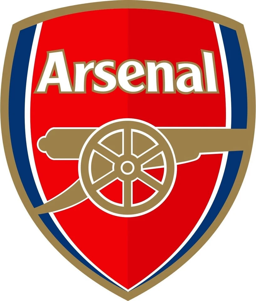 Arsenal F.C. Logo - Die Cut Laminated Vinyl Sticker/Decal