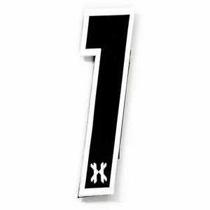 HK Army Rubber Patches - Number 1 - Picture 1 of 2