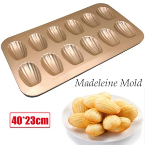 Cake Pan Tray/Tin/Mold Madeleine Nonstic Cookie Pans Baking Tray Mini Cake Mold - Picture 1 of 7