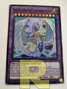 Supradrago Arcobaleno / Rainbow Overdragon ® Super Rara ® SDCB-IT043 ® Italiano - Picture 1 of 3