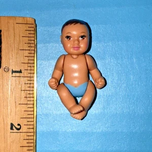 Barbie Happy Family Pregnant Midge Mom Baby Boy Blue Diaper Fits In Belly 2002 - Picture 1 of 3
