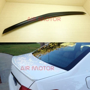 Mercedes BENZ W212 E250 E350 Sedan Unpainted E63 Look Trunk Spoiler 10-16 - Picture 1 of 7