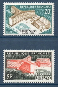 BRIEFMARKE NR. 1177-1178 NEU XX OHNE SCHARNIERE - EINWEIHUNG DES UNESCO-PALASTES - Bild 1 von 1