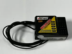 Excellent Hitec 555 Mico Positive Shift 72mhz RC Airplane Receiver JR Airtronics - Picture 1 of 1