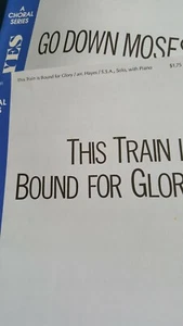 2 American SPRITUALS Hinshaw SSA Choral Pieces-Mark Hayes-1980s - Picture 1 of 5