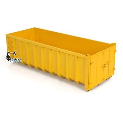 High Bucket for 1/14 Metal 10x10 8x8 RC Hydraulic Roll on/off Dumper Tipper - Image 1 of 4