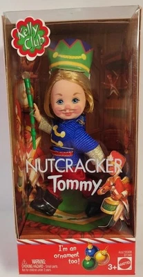 Mattel Barbie Kelly Club Nutcracker Tommy Doll 2003 B1348 New Holiday Ornament - Image 1 of 4