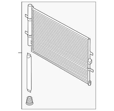 Genuine Ford Condenser CK4Z-19712-C - Image 1 of 3