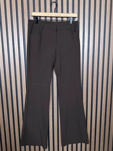 Body Victoria Secret Dress Pants 4 / Womens Brown Flat Front Flare - Picture 1 of 7