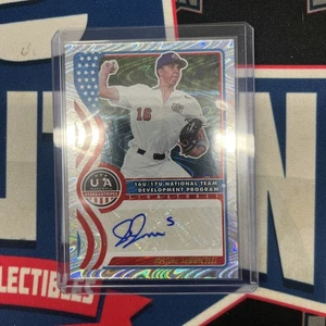 JOSHUA JANNICELLI AUTO 2025 Stars Stripes 05/75 National Team Auto - Picture 1 of 2