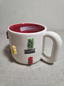 Tazza scolpita in ceramica Haribo orsi gommosi, 16 fl oz nuova - Foto 1 di 5