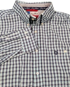 Wrangler George Straight Herren 3XLT Cowboy Cut Collection Blau Langarm - Bild 1 von 6