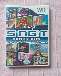 Disney Sing It Family Hits per Wii (ITALIANO) - Spedizione 24H  - Foto 1 di 1
