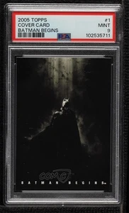 2005 Topps Batman Begins Batman Begins #1 PSA 9 MINT 0ly5 - Picture 1 of 3
