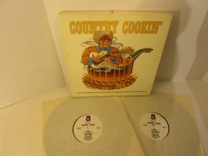 COUNTRY COOKIN-Music & Talk-2 LP BOX BARE , RODRIGUEZ , MURRAY + -1974-VG+ G234 - Picture 1 of 2