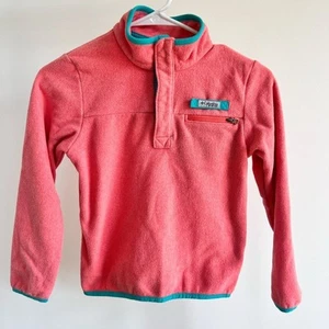 Girls Columbia PFG Outdoor Fleece Sweatshirt Sz small 8 - Picture 1 of 3