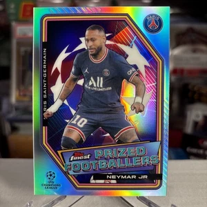 Neymar Jr. 2021-22 Topps Finest UCL UEFA Premiati Calciatori RIFRATTORE SP - Foto 1 di 3