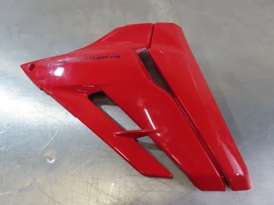 EB1433 2023 23 DUCATI STREETFIGHTER V2 RH LOWER OUTER PUSH ROD FAIRING - Image 1 of 4
