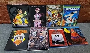 Animated DVD Lot 8 Action Adventure Movies - Picture 1 of 11