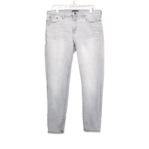 Banana Republic Jeans Womens 32 Petite Gray Sculp Skinny Stretch Mid Rise *Read* - Picture 1 of 11