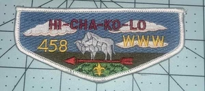 HI-CHA-KO-LO 458 LODGE KLAPPE PFADFINDER PFEILORDEN (TENN25) - Bild 1 von 1